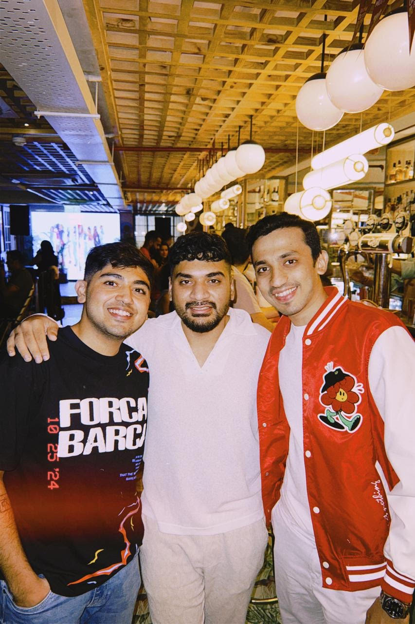 Arihant, Ammaar and Shraman, founders of Rager Studios